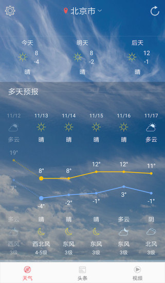 新趣天气app