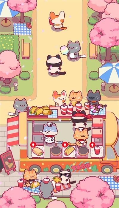 猫猫空闲餐厅 截图2