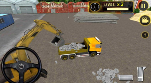 学开挖掘机_开挖掘机收入游戏(3)