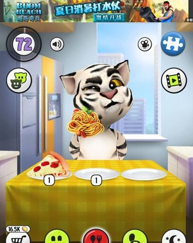 会说话的汤姆猫2怎么喂养汤姆猫 喂食汤姆猫攻