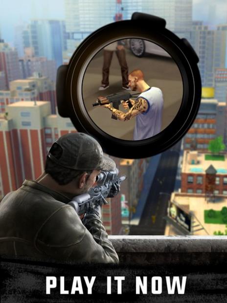 狙击手3D刺客走正式版下载(打击罪犯的使命) 