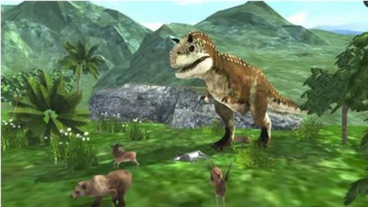 恐龙模拟器2017手游下载(操作恐龙让市民们感