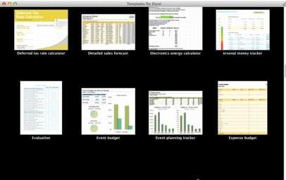 Templates for Excel苹果电脑版 (Excel模板) v1