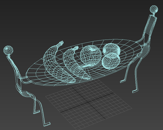 香蕉苹果3dmax水果模型下载 - 数码资源网