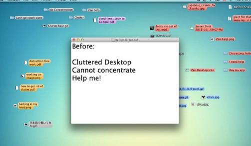 Zen Desktop Cleaner苹果电脑版 (mac隐藏桌面