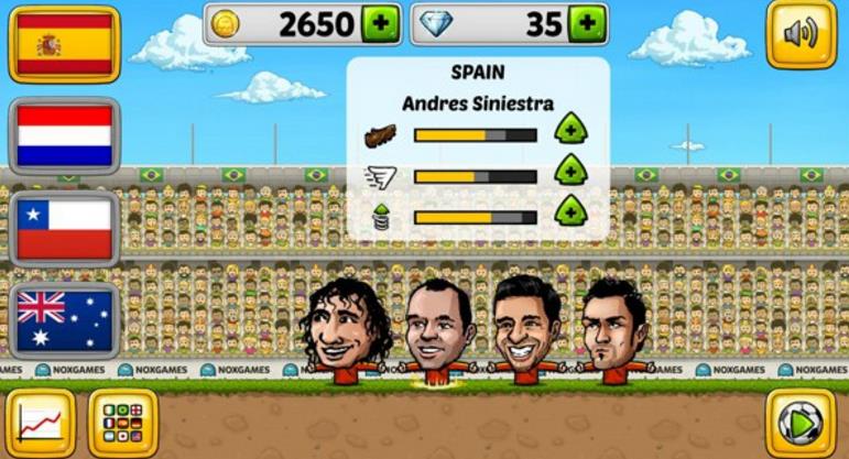 傀儡足球2017手机正式版下载(齐全的11名足球