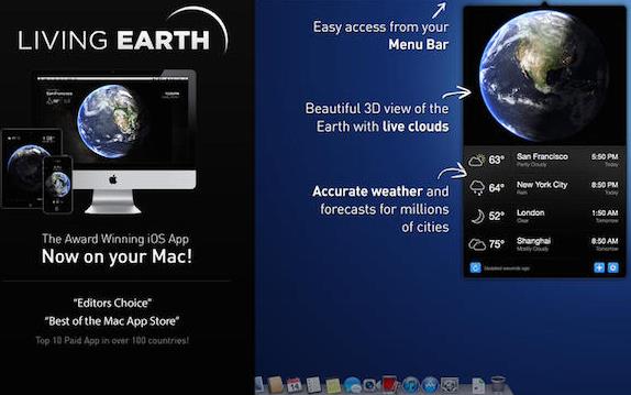 Living Earth Desktop苹果电脑版下载(地球动态