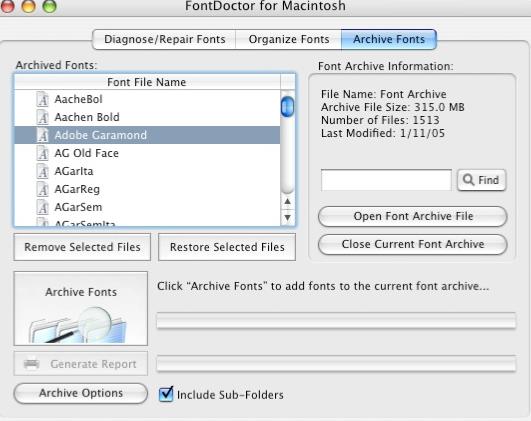 FontDoctor苹果电脑版 (办公软件) v7.1.2 修改版