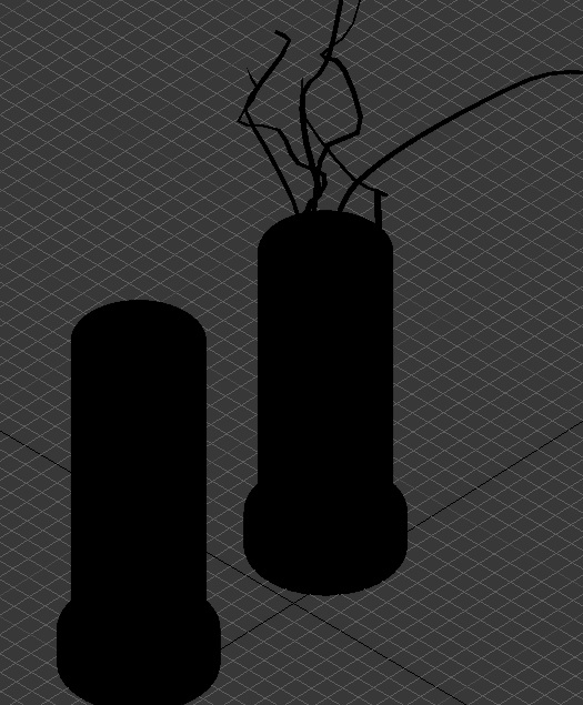 紫色玻璃摆件3dmax材质模型下载