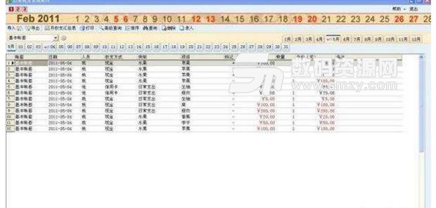 收入支出明细表模板_每日收入支出表(2)
