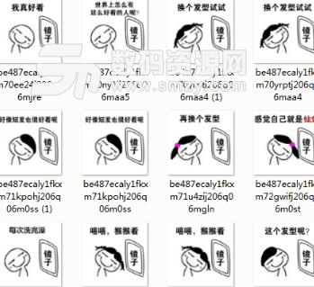 照镜子的你表情免费版下载(照镜子的你很丑图片微个表情大全红包包送信你图片