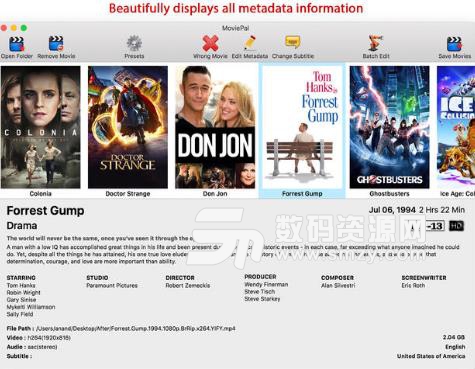 MoviePal for Mac下载