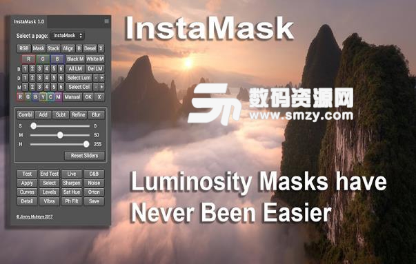 InstaMask for Mac下载(Photoshop亮度遮罩和曝