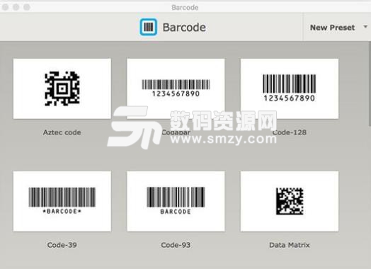 Barcode 破解版下载|Barcode for Mac下载(二维