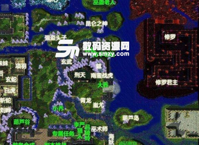 剑阁三幻神3.0新年礼包版下载(魔兽防守地图) 