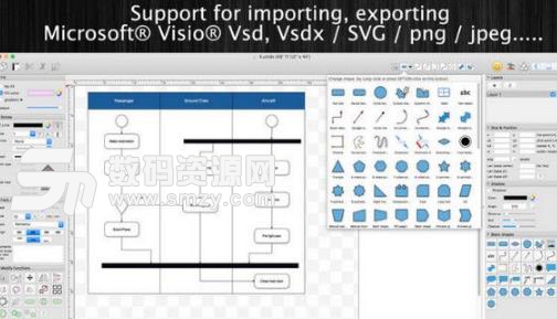 导出/导入vsdx,vsdm(microsoftvisio格式)郑州vi设计hiidea图片