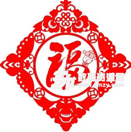 蘑菇头集五福恶搞表情包