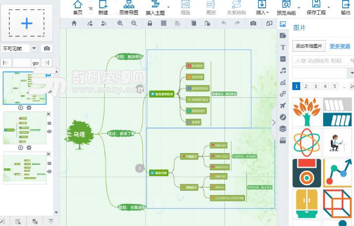 万彩脑图大师特别版(附激活码) v4.0