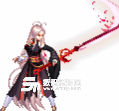 DNF女剑豪时装改二觉立绘长发小姐姐补丁最