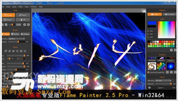 火焰画笔工具Flame Painter 2.5 Win32\/64