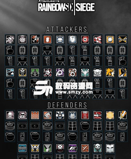 彩虹六号围攻备战行动赛季干员辅助配件选择推