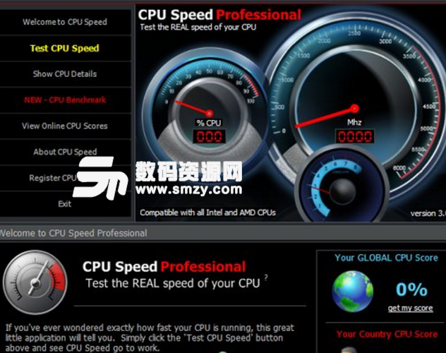 cpu速度排行_下载 CPU Speed Professional 3.0.2.9