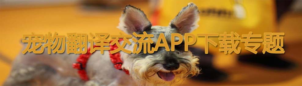 宠物翻译交流APP下载专题