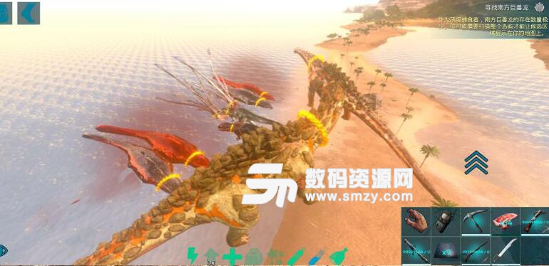 方舟生存进化手游豪华海景别墅存档特色