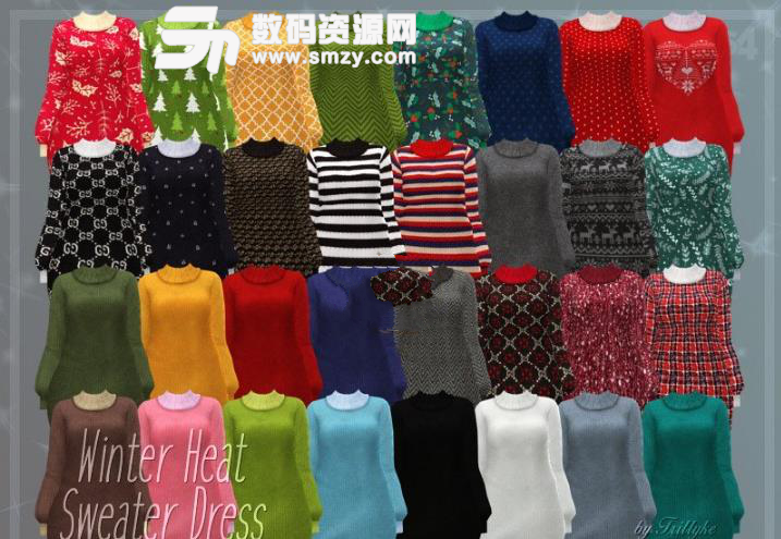模擬人生4女性毛衣MOD
