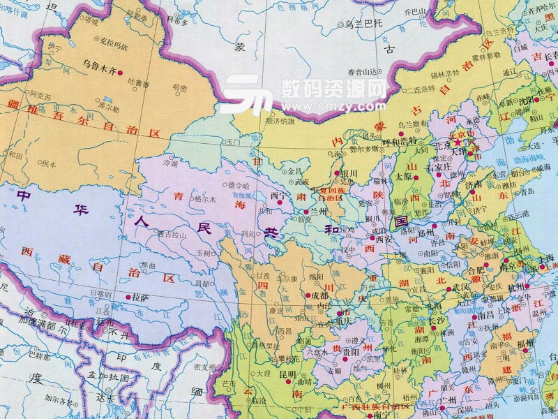 中国地图高清版大图版