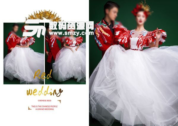 婚纱照相册模板