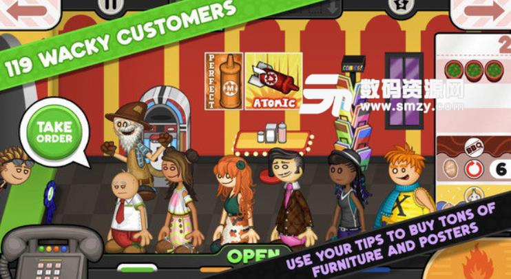 老爹炸鸡翅店游戏安卓版特色