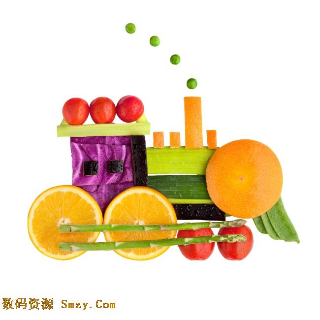 蔬菜水果创意手工制作高清图片