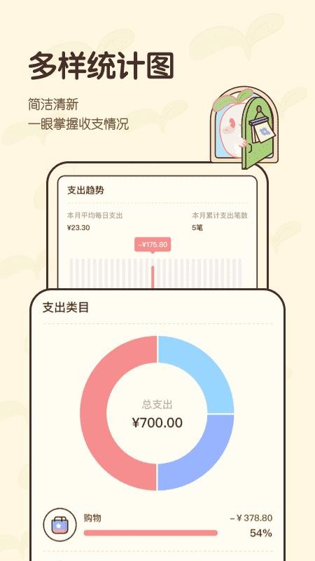 茶茶账app 截图1