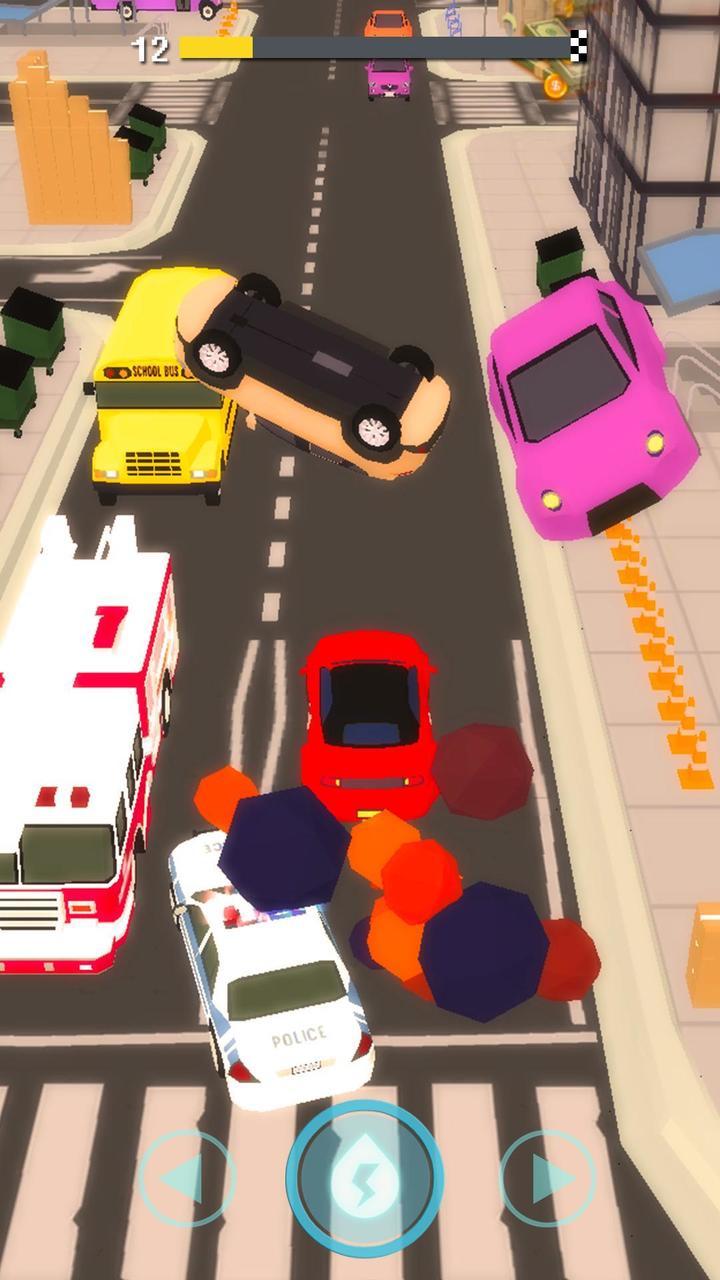 警方巴士爬坡3D 截图3