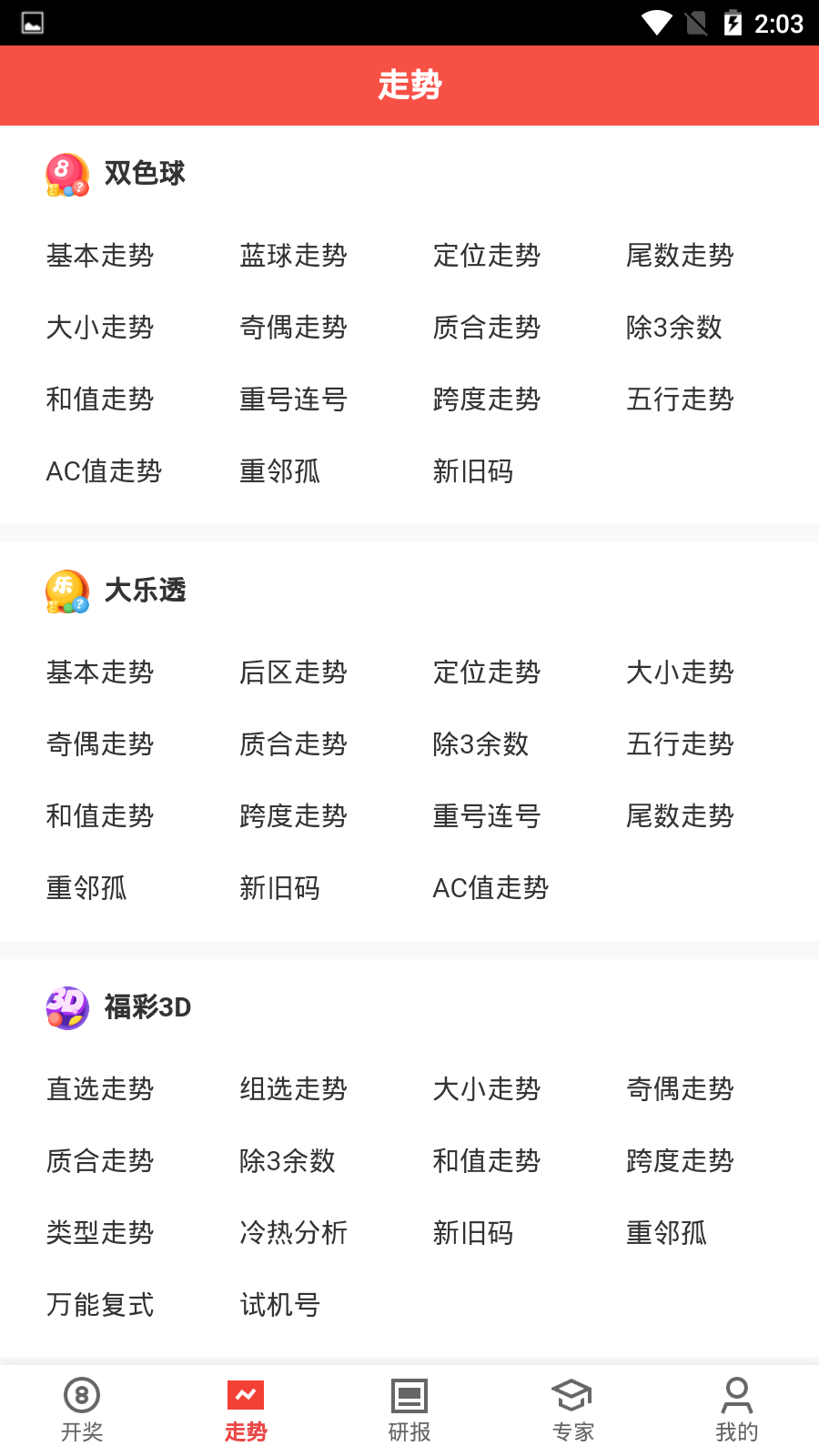 新浪天天走势图App 截图3