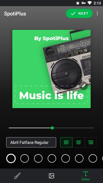 SpotiPlus音乐封面制作