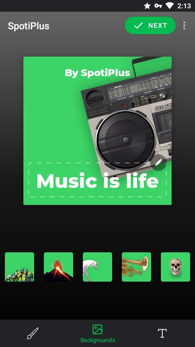 SpotiPlus音乐封面制作 截图2