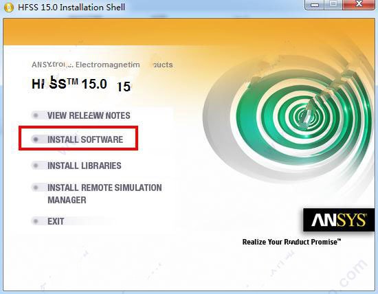 ansys  hfss  15(三维电磁仿真软件) 破解版 附【安装教程】