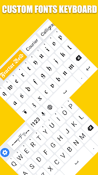 fonts keyboard 截图3
