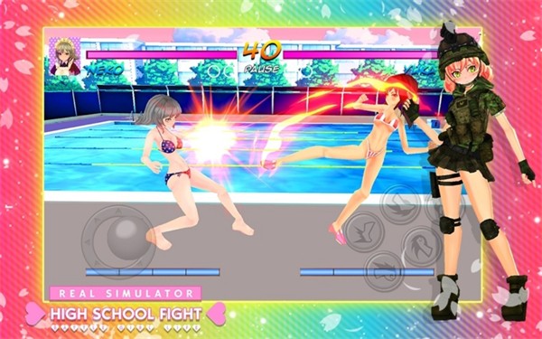 高中女生战斗模拟器游戏 截图4