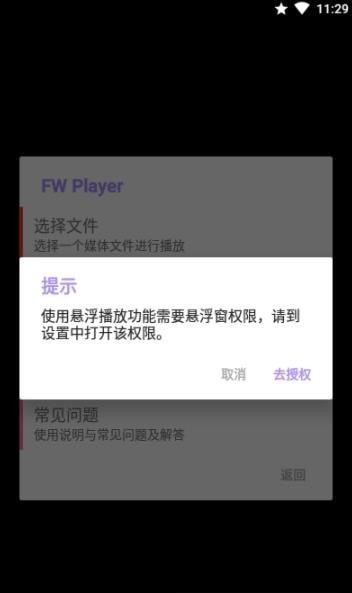 FW播放器 截图2