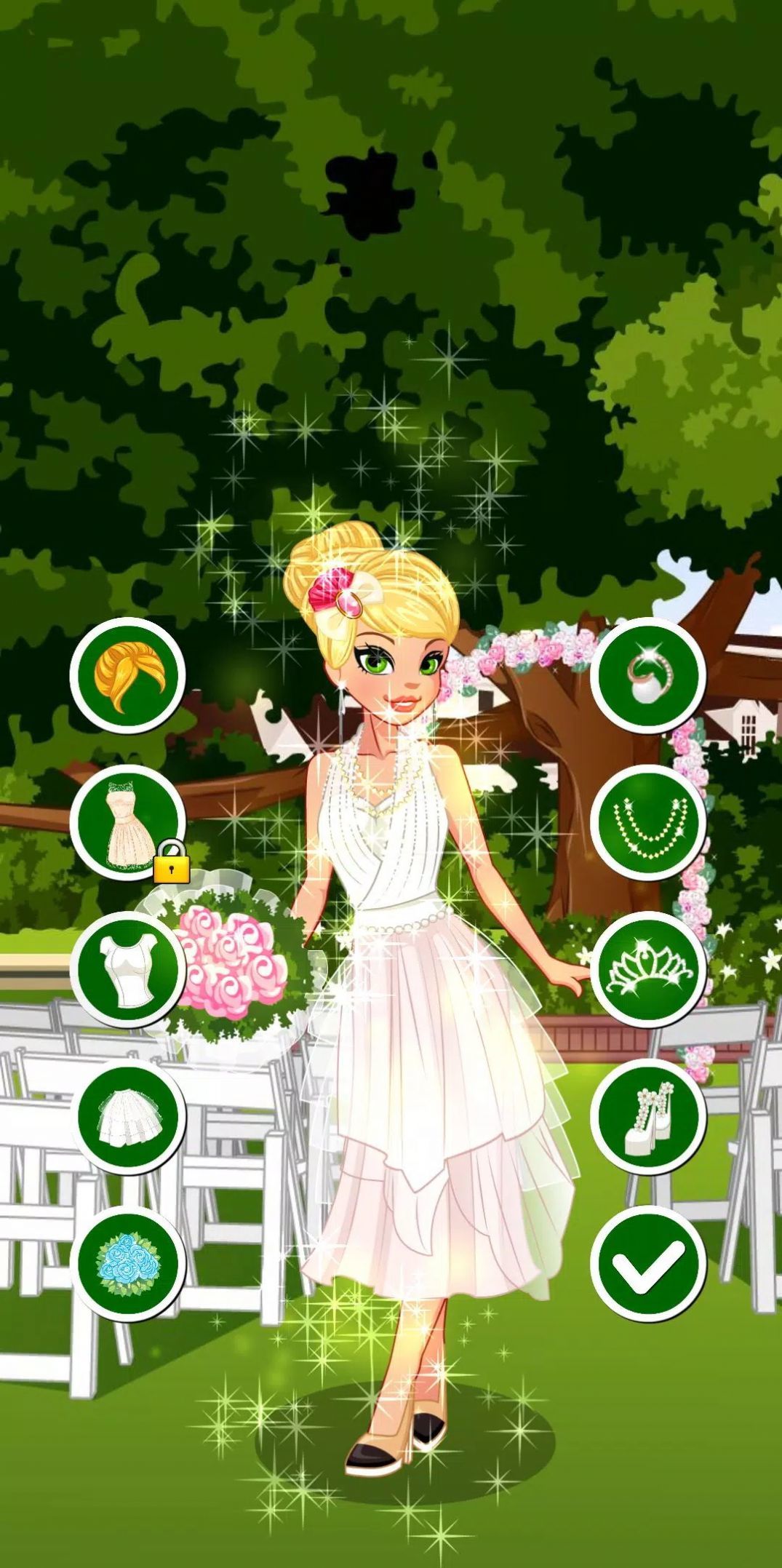 梦幻新娘换装(Dream Bride Dress Up) 截图3