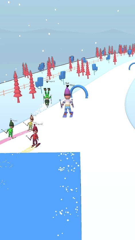 滑雪者山(Skier hill 3d) 截图3