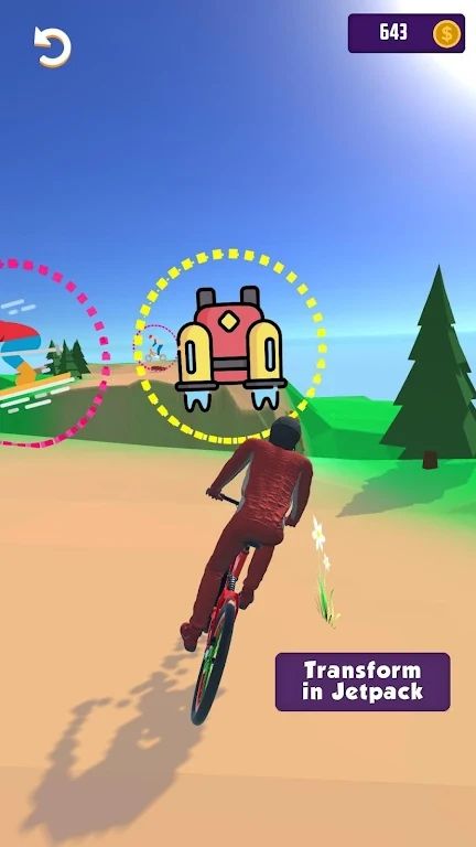 BMX变换山地自行车游戏