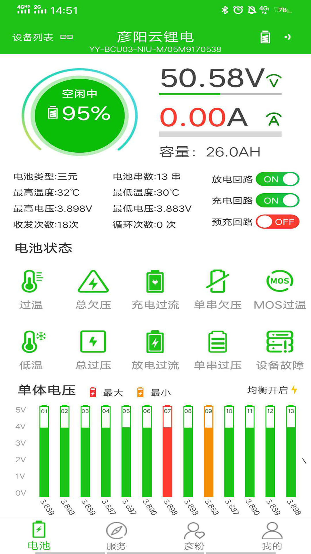 彦阳BMS app 截图1