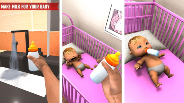 年轻母亲模拟器3D 截图2