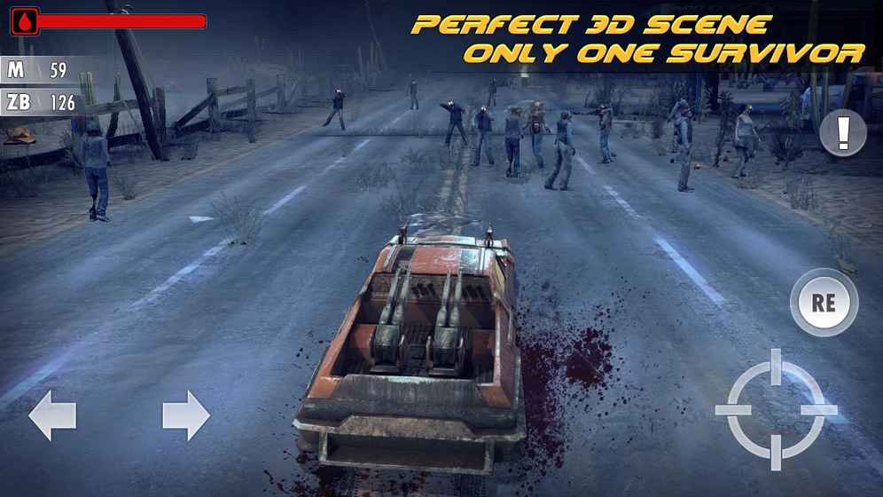 死亡公路僵尸赛车Highway Zombie Fire  Alive 截图1