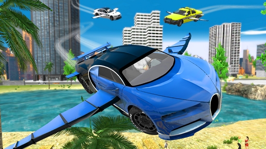 Flying Car Transport Simulator飞行汽车运输模拟器 截图5