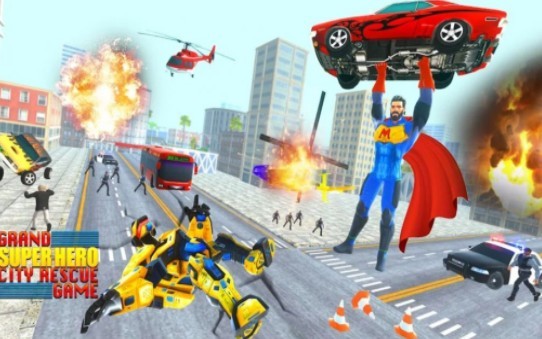 大超级英雄战斗Grand Superhero Fight 3D 截图1